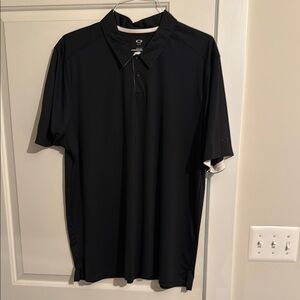 Oakley Men's Black Polo Shirt 3XL